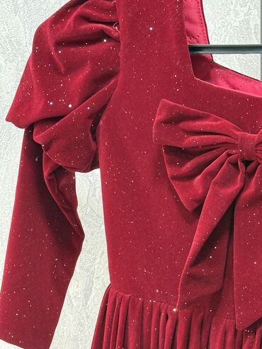 Платья: Детское платье, цвет - Голубой, Б/у — 10