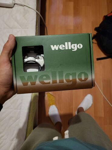 диски на велосипед: Педали Wellgo Описание: - Велосипедные педали Wellgo, в фирменной