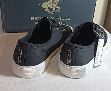 goroteks patike: Beverly Hills Polo Club muške patike – crne platnene tenisice sa — 2
