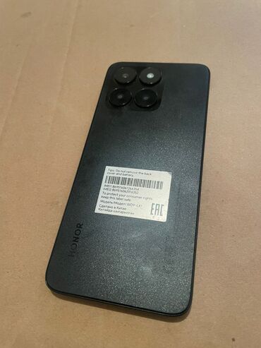 hosome hc20 pro: Honor X6a, 128 ГБ, түсү - Кара, 2 SIM