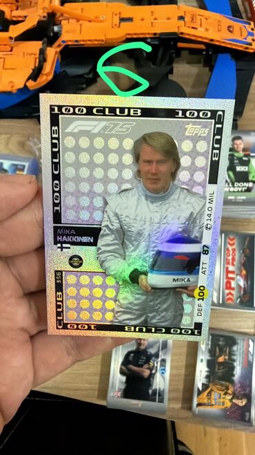 Kolleksiya kartları: Topps Formula 1 Resmi Kartlar, Qiymetler kartlarin uzerinde qeyd — 6