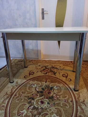 стол трансформер купить в баку: Кухонный стол, Б/у, Нераскладной, MDF, Прямоугольный стол