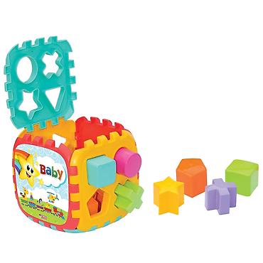 carters srbija: Didaktička kocka sorter oblika – set za učenje kroz igru Otkrijte — 1