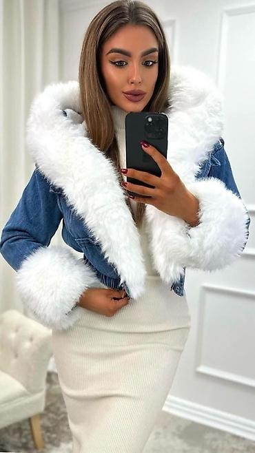 Teksas jakne: Svake sezone najtrazenije teksas jaknice obložene krznom ‼️ 5300 din S — 3
