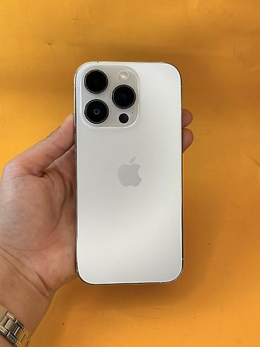 poco x7: IPhone 14 Pro, Б/у, 256 ГБ, Белый, В рассрочку, 90 % — 1