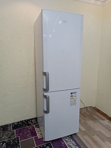 Холодильники: Холодильник Beko, Б/у, Двухкамерный, De frost (капельный), 60 * 185 * 60