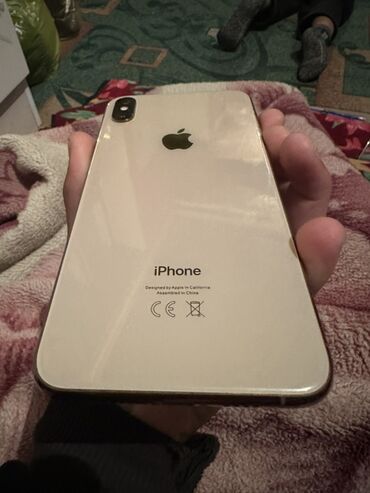 переходник для наушников и микрофона для ноутбука: IPhone Xs, Колдонулган, 256 ГБ, Алтын