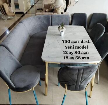 Masa və oturacaq dəstləri: Mebel və məişət əşyaları kreditlə və nəğd satışı (Bütün rayon -da lalafo.az — 12 Masa və oturacaq dəstləri: Mebel və məişət əşyaları kreditlə və nəğd satışı (Bütün rayon — 12