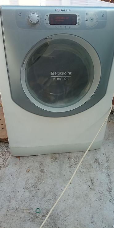 Paltaryuyan maşınlar: Hotpoint Ariston Aqualtis önyükləmə paltaryuyan maşın 8kq - — 1