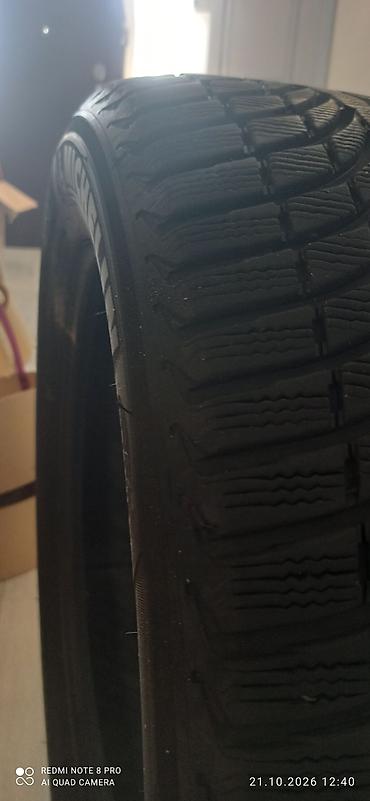 диски на 19: Шины 265 / 50 / R 19, Зима, Б/у, Комплект, Внедорожные (АТ/МТ), Michelin — 5