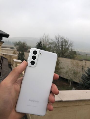 камера заднего: Samsung Galaxy S21 5G, цвет - Белый, 1 SIM