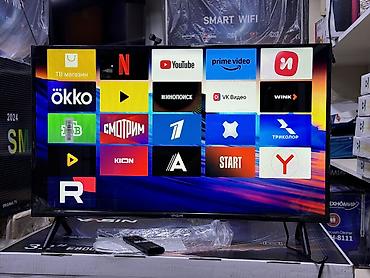 Телевизоры: Телик Телевизоры YASIN 32E9000 smart tv с интернетом youtube 81 см — 2