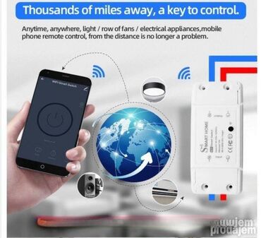 apple x: Smart Home wifi prekidac 10a 2200w Smart Home TH10A wifi