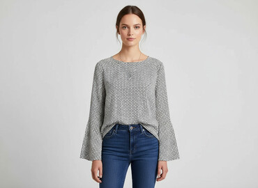 koszula z imitacji skóry zara: Zara, Bluzka damska, rozmiar S