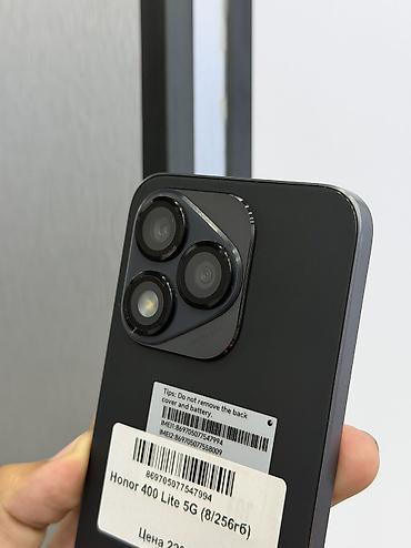honor 50 5g: Honor 400 Lite, Б/у, 256 ГБ, цвет - Черный, В рассрочку, 2 SIM — 4