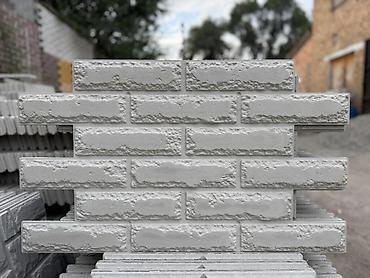 Фасадные сэндвич панели: Клинкер панель фибра термопанель фундамент фасад Бишкек Клинкерные — 4