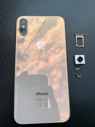 iphone xs qiymeti bakida: IPhone XS platası yandığı üçün detalları satılır. Korpus ideal
