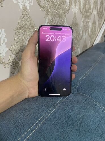 Apple iPhone: IPhone 14 Pro Max, Новый, 256 ГБ, Space Gray, Зарядное устройство, Защитное стекло, Чехол, 88 %