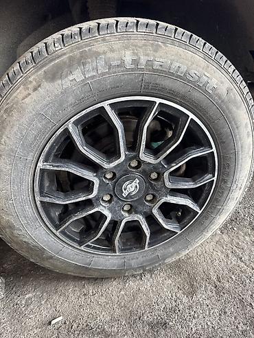 Колеса в сборе 205 / 75 / R 16, Всесезонная, Б/у, Комплект, Легкий коммерческий транспорт (C/LT), Литые, отверстий - 6