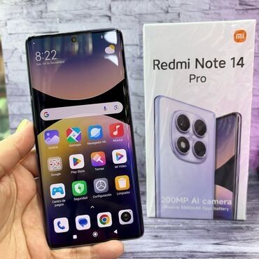 redmi note 20 qiymeti: Redmi Note 14 Pro, 256 GB, rəng - Qara, Zəmanət, Sensor, Barmaq izi