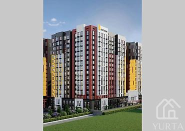 алмаатинка: 2 комнаты, 52 м², Технопарк Элитка, 6 этаж, ПСО (под самоотделку) — 2