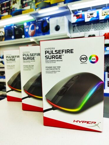 купить мышку для ноутбука: HyperX Pulsefire Surge
