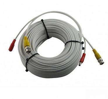 Oprema za video nadzor: Kabal 10m, 20m, 30m, 50m,RG-59 i utp305m. komplet kabal za video — 1