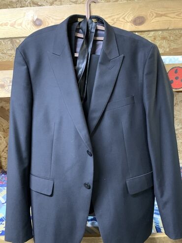 мужские пиджаки с капюшоном: Эркектердин костюму, 6XL (EU 52), Жаңы, түсү - Кара, Акылуу жеткирүү