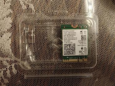 kanp: Intel Wi‑Fi 6E/Bluetooth modulu – Model: AX210NGW - Forma amili: M.2 — 1