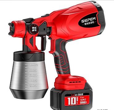 обагриватель пушка: Аккумуляторный краскопульт Spray Gun 21V Купить в Бишкеке — — 5