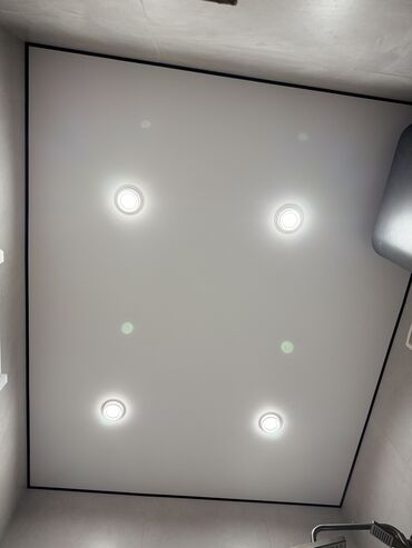 Натяжной потолок: Натяжной потолок Матовое Монтаж — 19