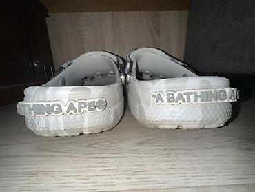 зонтик чатыр: Сабо, 40, 41, Crocs, Новый, цвет - Серый, Самовывоз — 2