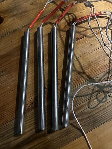 Kartuj tipli elektrik qızdırıcıları – 4 ədəd dəst Turkiyeden alınıb