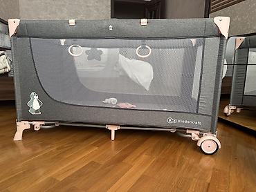 manej çarpayı: Uşaq çarpayısı və oyun/manej Kinderkraft brendi (playpen) Ölçüləri — 5