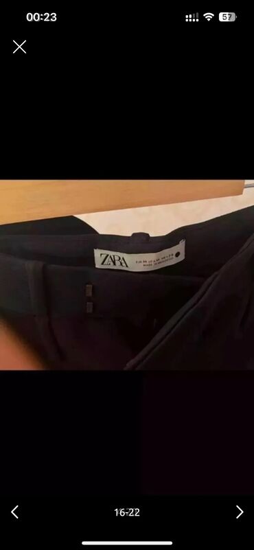 Otaq bitkiləri: Zara qara şalvar. bir neçe defe geyilib teze kimidir. m razmer — 14