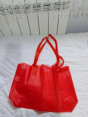 crvena haljina na tufne: Torba od PVC,nepromočiva za plazu moze