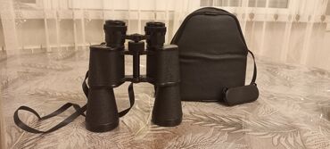 Binokllar: Rusiyanın BAİGİSH zavodunun 12×45 durbini. Yenidir. Tam metal korpus