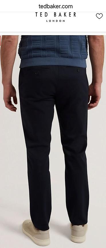 Kişi geyimləri: Klassik Şalvar, Ted Baker London, rəng - Göy — 1
