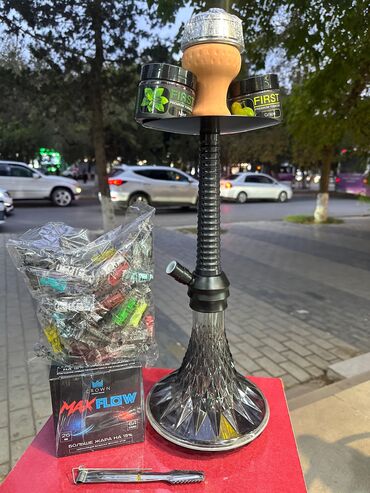 Qəlyan, vayp və aksesuarları: Qəlyan setmiz✅ plasmas qəlyan✅ 50sm hündürlük✅ bol tüstü effekti ✅
