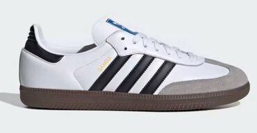 резиновый член: Эркектердин кроссовкасы, 37, Adidas, Жаңы, түсү - Ак, Акысыз жеткирүү