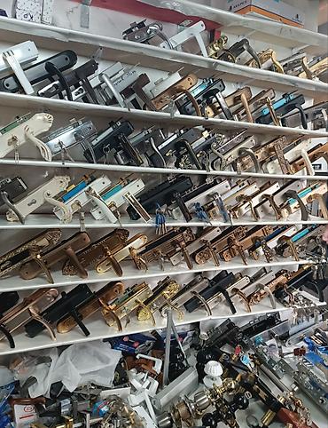 Furnitura və aksessuarlar: Qapı üçün mexanizmlər və tutacaqlar – geniş seçim Məhsullar: - Daxili — 3