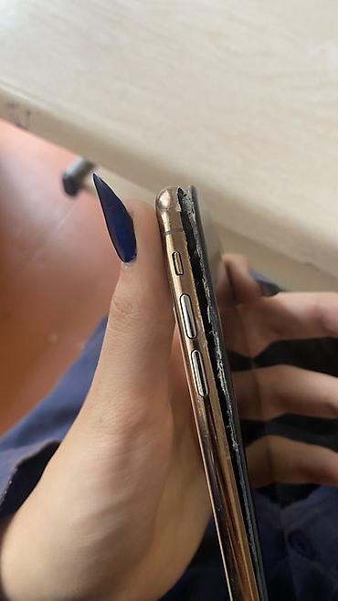 xs gold: IPhone Xs, 64 GB, Qızılı, Qırıq — 5