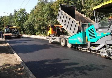 Строительство под ключ: Укладка асфальтобетонного покрытия - Устройство асфальтобетонного — 3