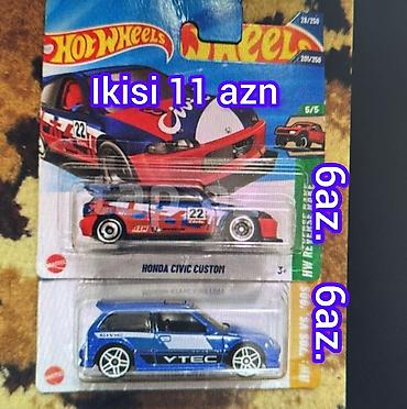 Avtomobil modelləri: Hot Wheels Wotcap - 2018 Honda Civic EF – 70s vs 90s seriyası, 1/10 — 22