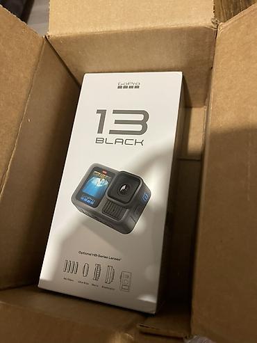 gopro 13: GoPro HERO 13 Black action kamera Xüsusiyyətlər: - Ön və arxa rəngli — 1