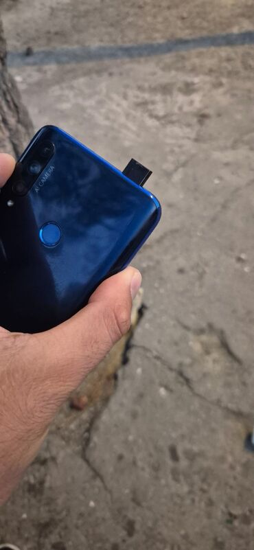 Honor 9X, 128 ГБ, цвет - Синий, Отпечаток пальца