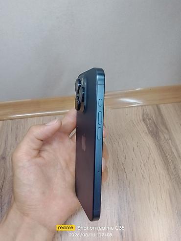 Техника и электроника: IPhone 15 Pro, Б/у, 512 ГБ, Blue Titanium, Чехол, Кабель, Коробка, 87 % — 5