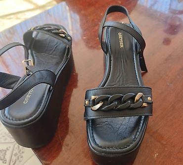 Basanoşka və səndəllər: Məhsul: Qadın ayaqqabıları – 2 model 1) GREYDER platforma sandal - — 2