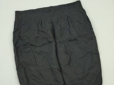 spódnice midi plisowane czarne: Spódnica, XL, stan - Bardzo dobry