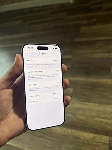 15 pro max dubay: IPhone 16 Pro, 128 GB, Natural Titanium, Face ID, Simsiz şarj, Sənədlərlə — 2